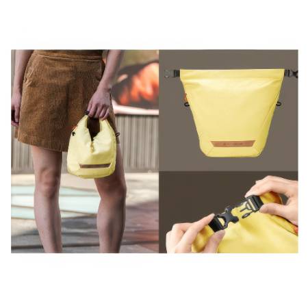 K&F Concept KF5114 Urban Wander Sling U11 5 l - torba fotograficzna typu sling (roll-top) - przykład użycia